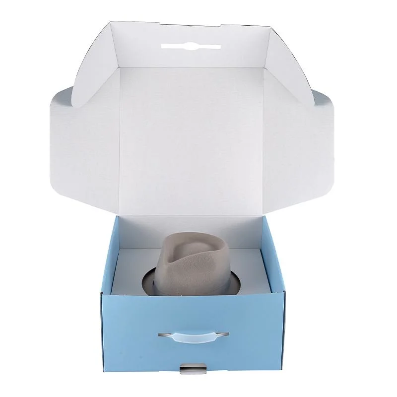 Custom Folding Round Inserts Wholesale Shipping Snapback Hat Box Vintage Travel Hat Box