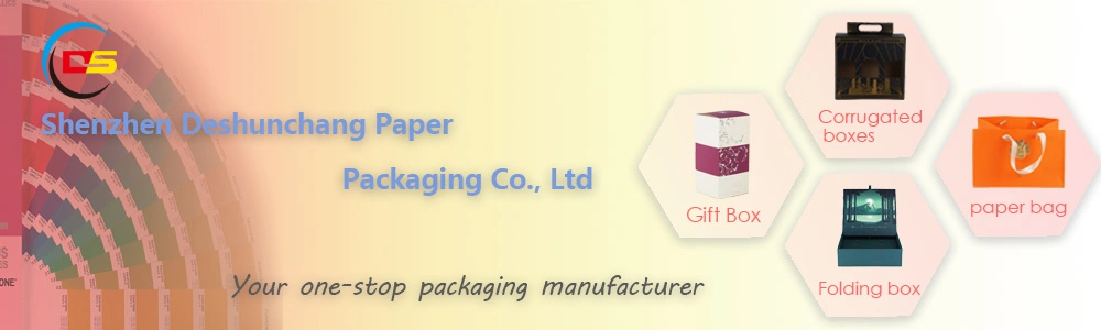 Customized Gold and Silver Foil Paper Box Printing and Packaging
