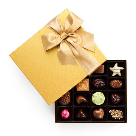 Magnet Cardboard Chocolate Compartment Paper Box for Gift
