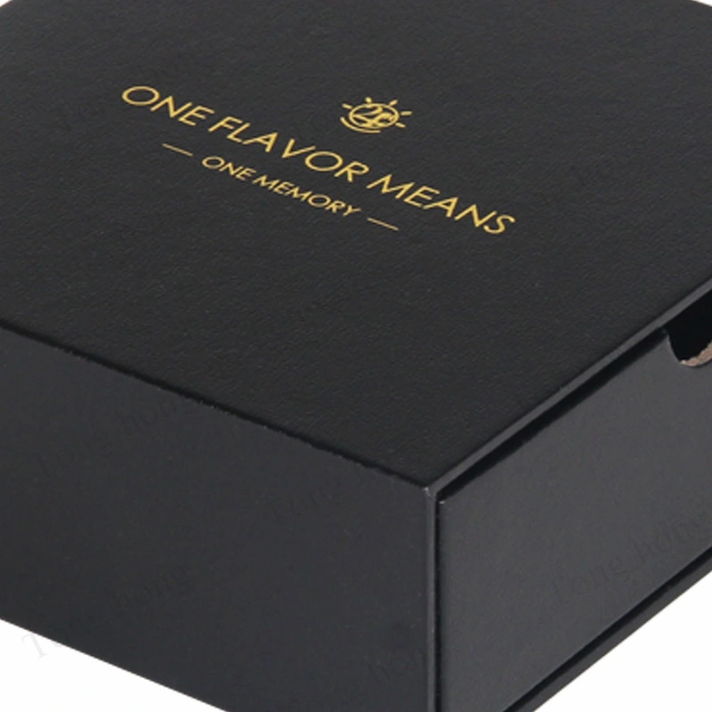 Cardboard Packaging Box for Perfume Bottle Slider Box Drawer Package Design