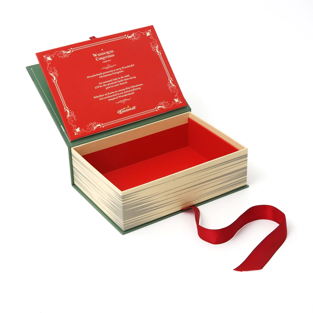 Book Shape 3D Pop up Christmas Premium Gift Box