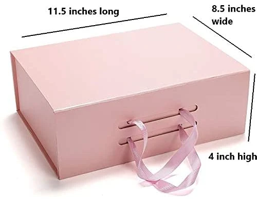 Wholesale Handmade Customized Clothes Handbag Luxury Craft Foldable Gift Cardboard Box with Handle