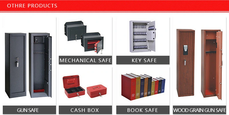 Hot Sale 200*150*90mm Fireproof Book Safe Money Box