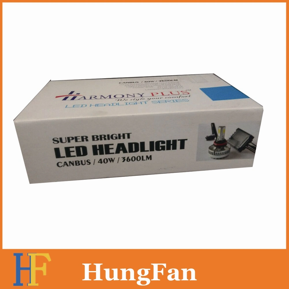 LED Headnight Packaging Paper Box with Magnet