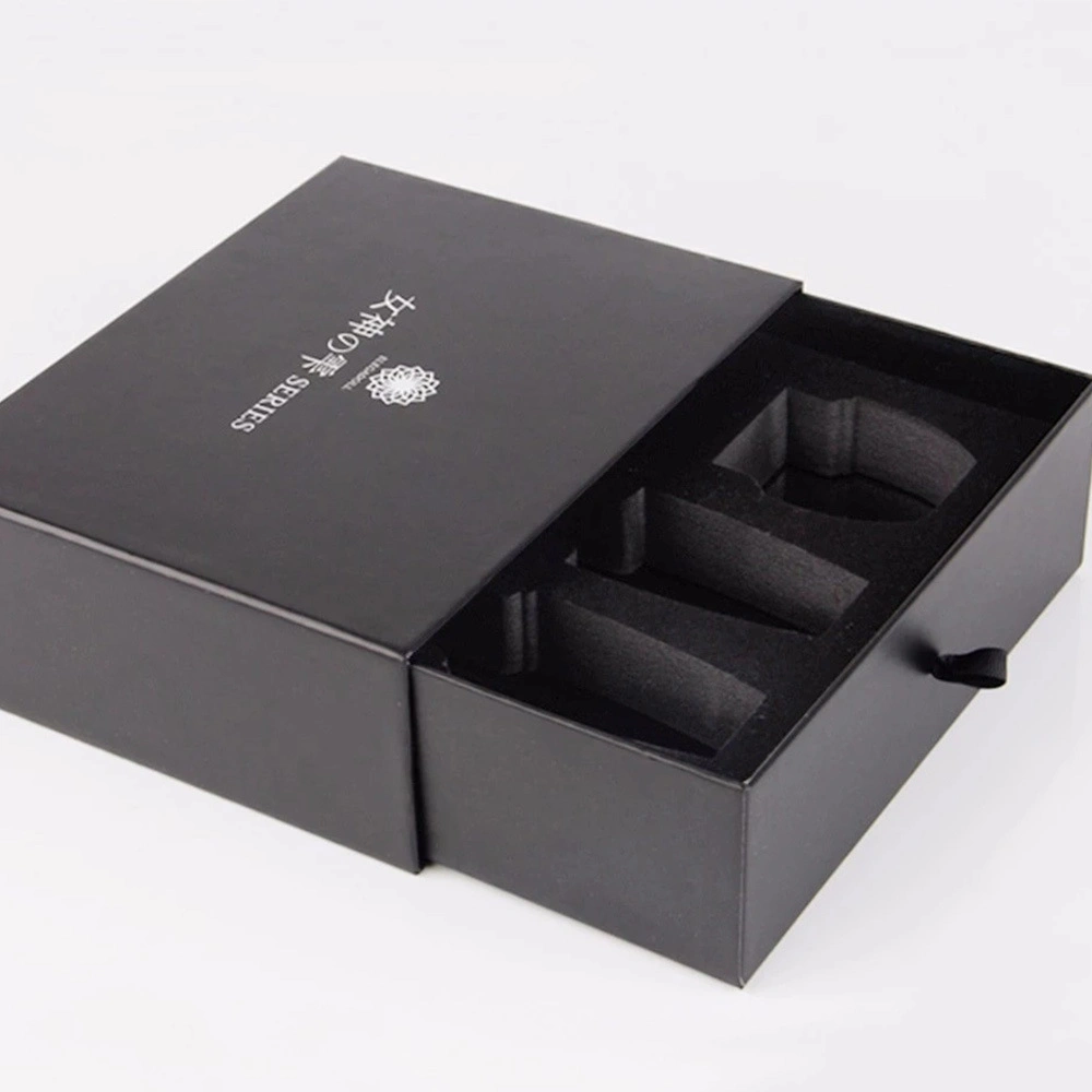 Customized Neck Box Luxury Cardboard Packaging Box Rigid Box Paper Gift Box Cosmetic Box Jewelry Packaging Box Collapsible Folding Box Wine Box Slide Drawer Box