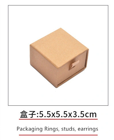 Portable Drawer Jewelry Box Earring Jewelry Packaging Box
