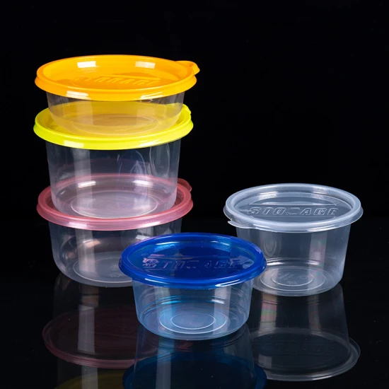 360ml 450ml 443ml 739ml 916mltakeout Disposable Clear Round Plastic Cake Box with Lids for Bakery Food Container