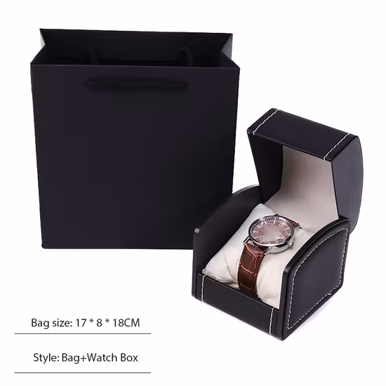 High-End New Styles PU Leather Packaging Round Shape Storage Shoe Boxes